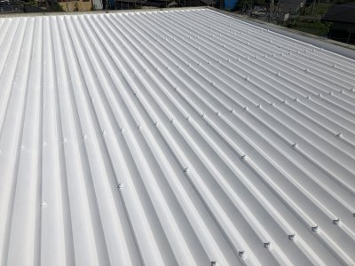 折半屋根 遮熱・断熱塗装 | その他