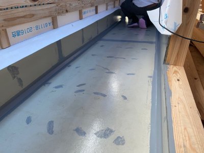 ウレタン塗膜防水です! | その他