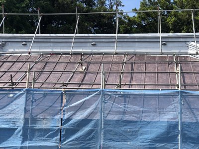 東昌院 屋根  サビ止め | その他