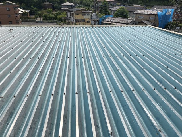 折半屋根 遮熱・断熱塗装 | その他