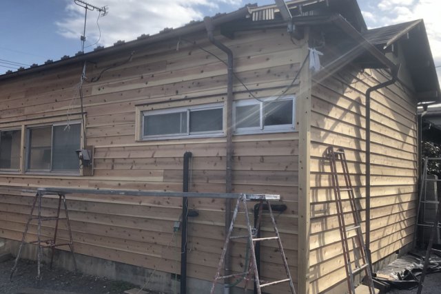 木部 板張り塗装！ | その他塗装