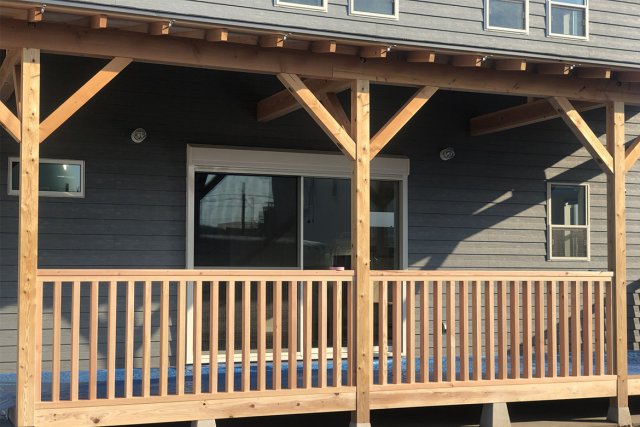 ウッドデッキの木部塗装 | その他塗装