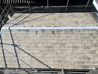 高圧洗浄完了 | 施工経過・現場の様子