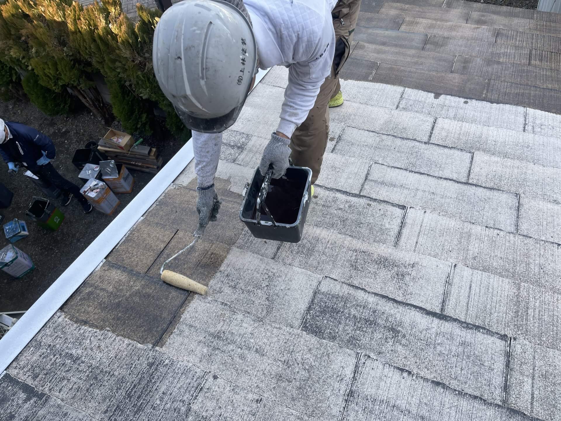 下塗り | 施工経過・現場の様子