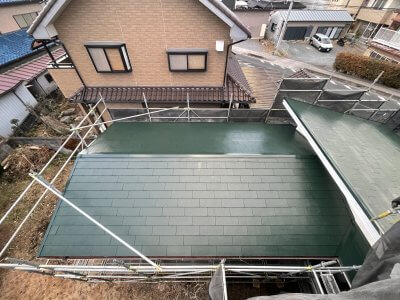 中塗り | 施工経過・現場の様子