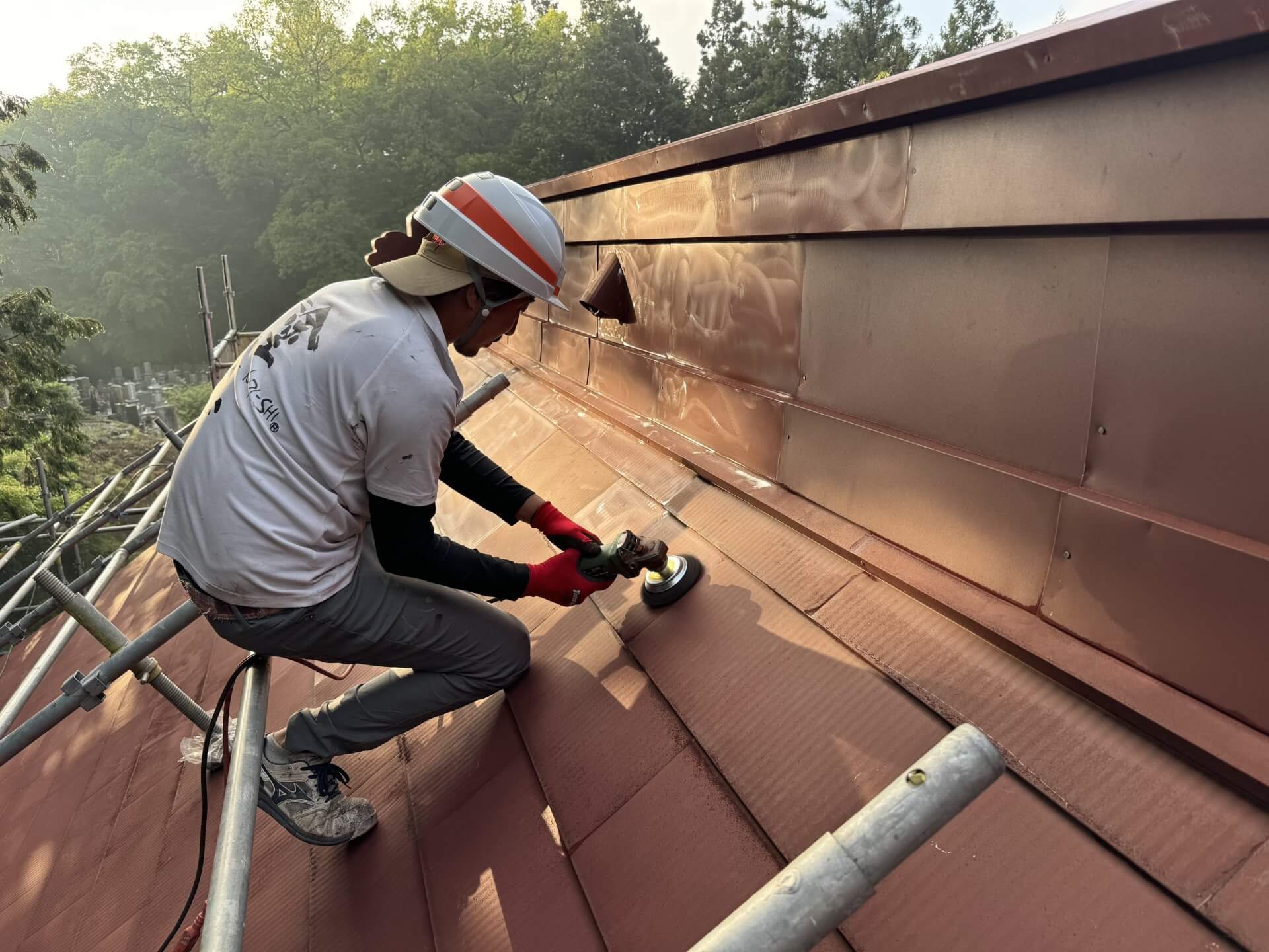 晶福寺　屋根塗装 | 屋根塗装