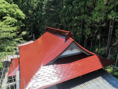 晶福寺 | 屋根塗装